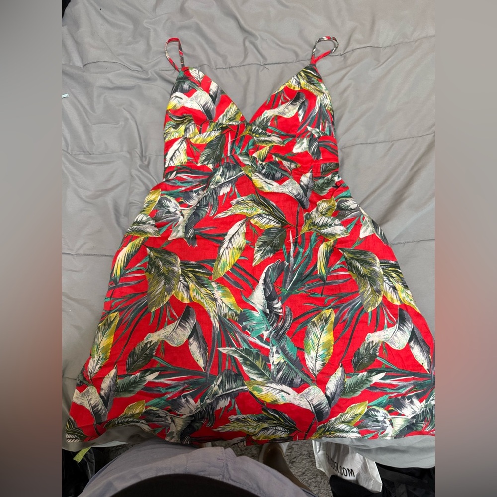 Tropical Mini Dress